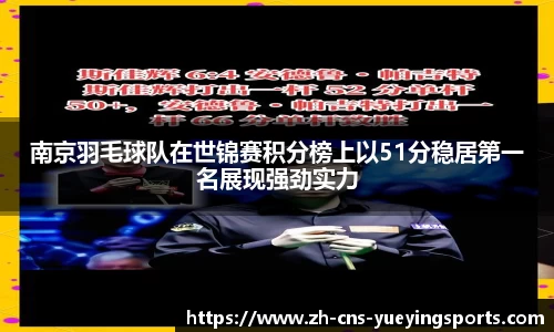 南京羽毛球队在世锦赛积分榜上以51分稳居第一名展现强劲实力